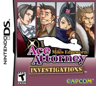 Ace Attorney Investigations: Miles Edgeworth cover