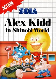 Alex Kidd in Shinobi World cover