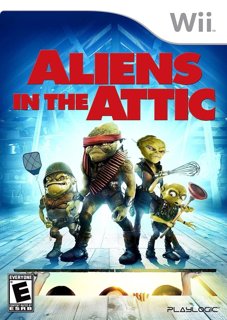 Aliens in the Attic cover