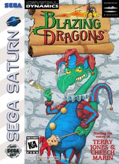 Blazing Dragons cover