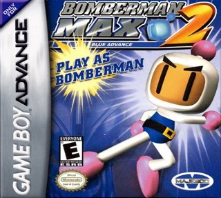 Bomberman Max 2: Blue Advance cover