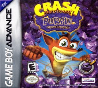 Crash Bandicoot Purple: Ripto's Rampage cover