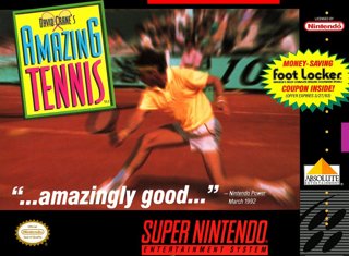 David Crane's Amazing Tennis cover