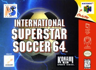 International Superstar Soccer 64 cover