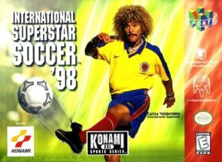 International Superstar Soccer '98 cover