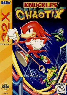 Knuckles' Chaotix cover