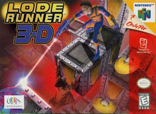 Lode Runner 3-D cover