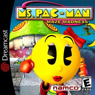 Ms. Pac-Man: Maze Madness cover