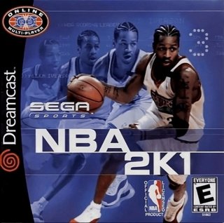NBA 2K1 cover
