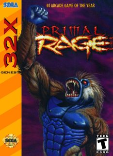Primal Rage cover