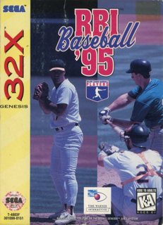 RBI Baseball '95 cover