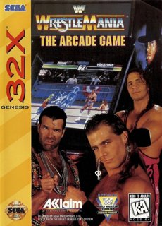 WWF WrestleMania: The Arcade Game cover